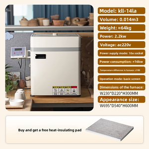 <span class=keywords><strong>Horno</strong></span> Eléctrico de Alta Temperatura <span class=keywords><strong>para</strong></span> Experimentación <span class=keywords><strong>Cerámica</strong></span>, <span class=keywords><strong>Horno</strong></span> Eléctrico Inteligente <span class=keywords><strong>Doméstico</strong></span> <span class=keywords><strong>para</strong></span> la Cocción de <span class=keywords><strong>Cerámica</strong></span>, Capacidad de 0.02m³ - Product Image 2