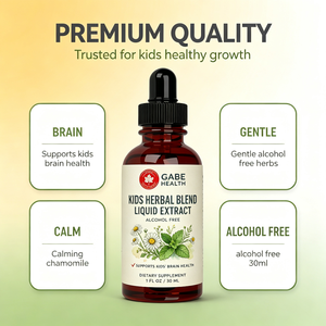 Extracto Líquido Herbal para Niños OEM, Gotas sin Alcohol de Manzanilla y Menta, 30 ml, Calmante para el Cerebro de los Niños, Marca Privada - Product Image 2