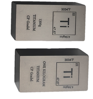 Barre de Titane 1KG au Meilleur Prix, Laminée à Chaud, Pureté Ti 99,5%, Prix Usine, Tianjin