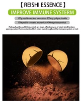 Kapsul Oem untuk surai singa/Reishi /Chaga /Cordyceps Sinensis ekstrak Jamur bubuk campuran ekstrak Jamur dengan sampel gratis