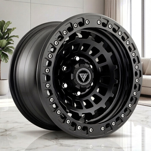Jantes tout-terrain <span class=keywords><strong>4x4</strong></span> 15 16 17 18 19 20 pouces en aluminium forgé personnalisées à déport négatif/positif avec système Beadlock pour Toyota FJ Cruiser - Product Image 1