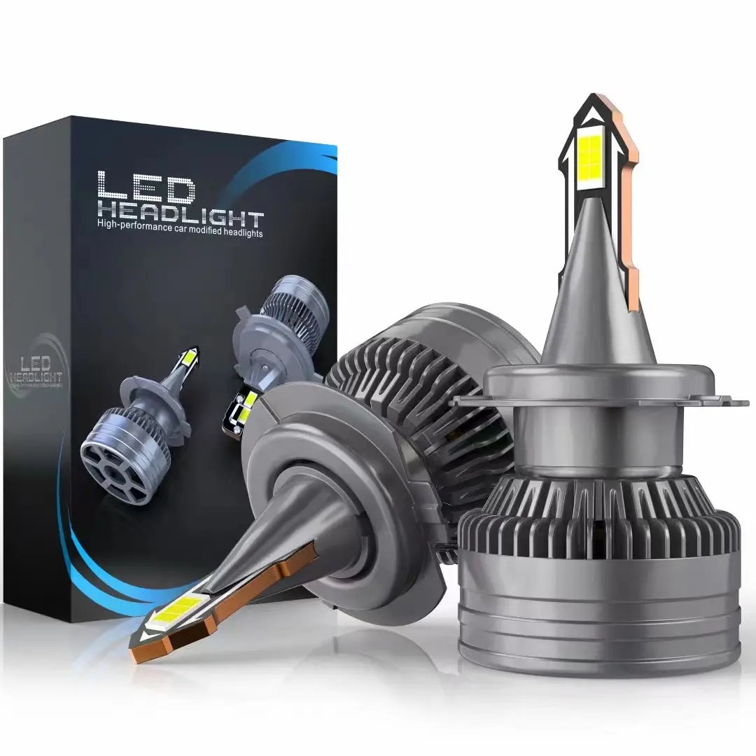 12 v 10000 lumen 50 W ใหม่ LED ไฟหน้าหลอดไฟอัตโนมัติ H4 H11 h7 9005 9006 รถจักรยานยนต์ LED ไฟหน้าชุดสําหรับรถยนต์ 6000 K