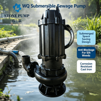 Pompe submersible WQ pour eaux usées, haute efficacité, pour le contrôle des inondations urbaines et des eaux de pluie