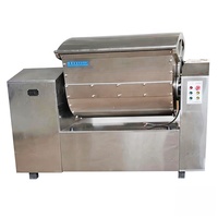 Mesin Pengaduk Tepung Roti Komersial 50kg 100kg 150kg 200kg Listrik Stainless Steel untuk Adonan Pizza Kue Pastry