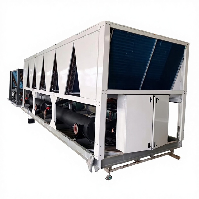 New Floor Standing Evaporative Air Cooler Automatic for Hotels Hospitals Farm Use R407C/R410A/R134A Refrigerant 5400kg