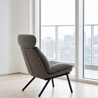 Fauteuil de salon moderne et élégant, chaise de détente, fauteuil simple et confortable