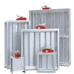 Yuvarlak yangın damperi paslanmaz çelik yangın vana havalandırma boru tesisat - Product Image 4