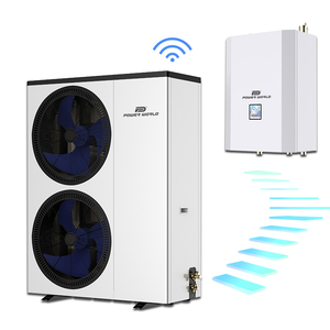 <span class=keywords><strong>Pompe</strong></span> à chaleur air-<span class=keywords><strong>eau</strong></span> multifonction domestique -25°C R410A <span class=keywords><strong>avec</strong></span> <span class=keywords><strong>récupérateur</strong></span> 20 kW, système split EVI DC Inverter électrique extérieur en titane - Product Image 1