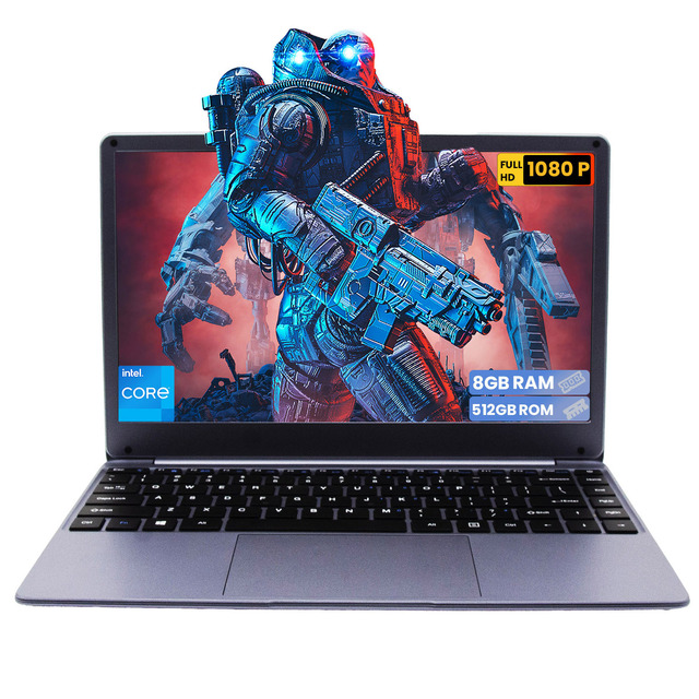 Hot Sale New Style Business FHD Screen Intel N4020 Dual Core 14 Inch Celeron Processor Laptop English Keyboard SSD Windows 10/11