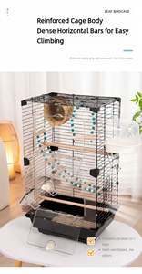 Panneaux de <span class=keywords><strong>cage</strong></span> à oiseaux, cages à oiseaux en métal, cages pour animaux de compagnie, grandes et petites, taille personnalisée, solides et durables, fournitures pour animaux de compagnie, boîte la plus vendue - Product Image 4