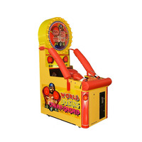 Machine de boxe d'arcade de divertissement de sport en acier inoxydable à pièces plateau de jeu électronique anglais pour enfants adultes joueurs