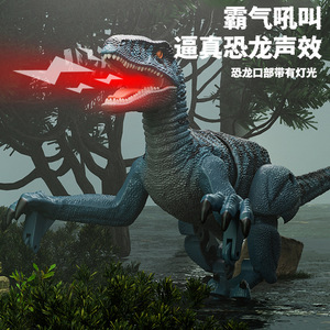 Jouets pour enfants, mini <span class=keywords><strong>dinosaure</strong></span> <span class=keywords><strong>Velociraptor</strong></span>, télécommande 5CH, simulation de marche, <span class=keywords><strong>dinosaure</strong></span> RC - Product Image 4
