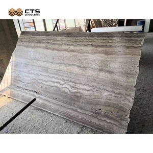 หินอ่อน <span class=keywords><strong>Travertine</strong></span> สีเทาเงินอิตาลีโปแลนด์ - Product Image 2