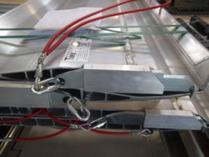 Rampa de Carga Manual Retráctil Resistente TM PEDANE-TR90A-W1650xL900MM-Riel de 3000mm-Aleación de Aluminio-6000kg - Product Image 3