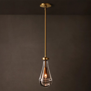 Lustre de plafond suspendu en verre pour extérieur, idéal pour <span class=keywords><strong>salle</strong></span> à <span class=keywords><strong>manger</strong></span>, salon, éclairage de luxe, décoration intérieure - Product Image 1