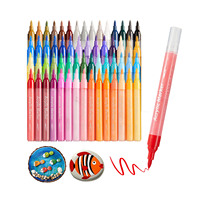 Nouveau produit 60 couleurs de marqueurs de peinture acrylique ensembles de marqueurs d'art à pointe de pinceau pour l'artisanat de bricolage en céramique