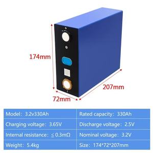 Новые аккумуляторные ячейки Gotion 3.2V 330Ah <span class=keywords><strong>LiFePO4</strong></span>, большие одиночные элементы в квадратном алюминиевом корпусе для домашнего и наружного накопления энергии, блок 314Ah - Product Image 3
