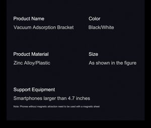 Support de fixation magnétique puissant en silicone à ventouse pour téléphones portables, tableau de bord de voiture, rotatif et pliable - Product Image 2