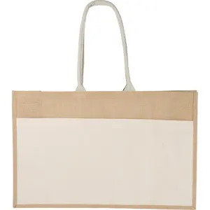 Grand sac en jute, merchandising durable - Product Image 2