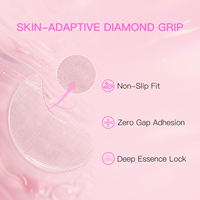 Masques hydrogel coréens personnalisés à la PDRN de rose avec niacinamide, éclaircissants et hydratants, au collagène pour une peau éclatante