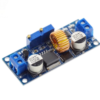 Papan pengisi daya LED, modul Buck pengisi daya Li-ion XL4015 DC ke DC/CC/CV