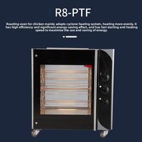Nouveau Four Électrique Industriel Commercial Automatique Rotatif en Acier Inoxydable pour Poulet, Farine, Maïs, Eau, Blé et Barbecue