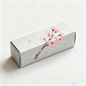 Luxury Rigid Cardboard Lipstick Gift Box Custom Embossed Cosmetic Packaging for Beauty Products Wholesale Supplier - Product Image 1