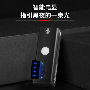 <b>Bicycle</b> <b>Lights</b> Front <b>Light</b> LED Rechargeable USB Charging Cycling Bike <b>Light</b> IPX4 Waterproof 4 Modes Plastic Body - Product Image 3