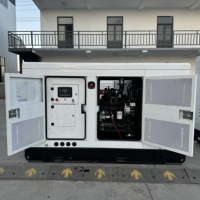 Générateur diesel Cummins 4B silencieux ATS 60 kVA 50 kW avec système de refroidissement par eau, triphasé 50/60 Hz et alternateur Stamford