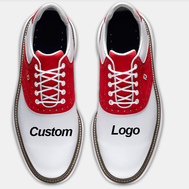 Пользовательский логотип 2021 горячая Распродажа резиновая подошва обувь для гольфа водонепроницаемая PU верхняя обувь для гольфа для мужчин