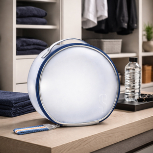 Fashion Style Waterproof Translucent Zipper Closure Spacious Travel <b>Case</b> for Women's Round Clear <b>Makeup</b> Cosmetic Pouch - Product Image 5