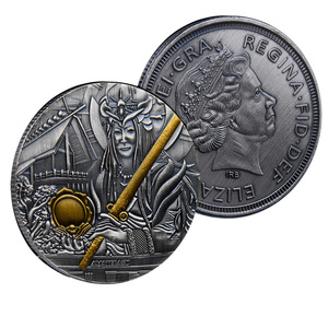Moneda Conmemorativa Vintage Temática de Stock Ra, Moneda de Metal Coleccionable, Recuerdo para Entusiastas de la Cultura, Regalo de Colección - Product Image 1