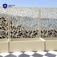 Jardinière murale extérieure personnalisée en aluminium, écran de jardinage pour la confidentialité, fleurs artificielles, écologique, légère, pour la maison