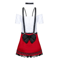 Robe Dirndl allemande pour dames Oktoberfest Dirndl Beer Festival Dress Oktoberfest Costume Cosplay Costume Party Plus Size Dress