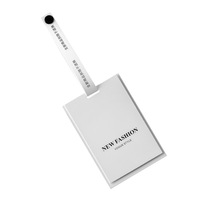 Benutzer definierter Druck Logo Design Anti Demontage Hangtag Hänge karten High-End Damen bekleidungs geschäfte Kraft papier Hang Tags