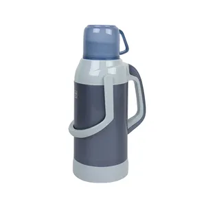 אחד להפסיק קניות ייצור מותאם אישית לוגו חם תה מים 3.2L פלסטיק בקבוק ריק תרמוס בקבוק ריק עם זכוכית מילוי