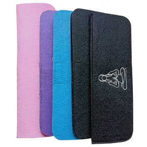 Esterilla de viaje para alisar el <span class=keywords><strong>pelo</strong></span>, bolsa plana de hierro resistente al calor, aislante térmico, muestras de maquillaje gratis - Product Image 6