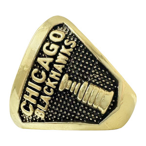 Vente directe du fabricant d'anneaux de championnat de hockey des Blackhawks de <span class=keywords><strong>Chicago</strong></span> de la LNH 1938 transfrontalière - Product Image 3