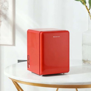 Mini-réfrigérateur rétro 40L, faible bruit, refroidissement par air, portable, pour centre de divertissement à domicile, style <span class=keywords><strong>vintage</strong></span> - Product Image 1
