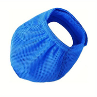 Masque respirant en maille pour chat, idéal pour le toilettage et le bain des animaux, empêche les morsures et les miaulements
