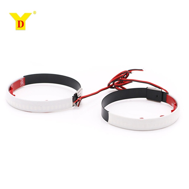 New YD SMD LED Strip Motorcycle Turn Signal Light 12V Flexible Shock Absorber Clean Fork Design Universal Fitment 1 Year