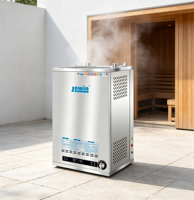 Générateur de vapeur au gaz JOWIN 80KW 415V, personnalisé en acier inoxydable 304 pour salle de vapeur de gymnase, machine à vapeur haute efficacité