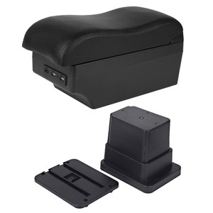 กล่องวางแขน Vtear ABS พร้อมที่วางแก้วและพอร์ต USB สำหรับรถยนต์มิตซูบิชิ ซีแพนเดอร์ ปี 2015-2019 |   อุปกรณ์จัดเก็บ<span class=keywords><strong>ภายใน</strong></span>และตกแต่งรถยนต์ - Product Image 1