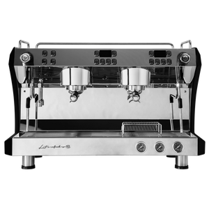 Machine à café expresso professionnelle G3120C, encre noire, nouvelle, 2 groupes, programmable, en acier inoxydable - Product Image 1
