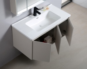 Miroir intelligent mural en chêne moderne, meuble de salle de bain avec un design résistant à l'eau pour un usage commercial et résidentiel - Product Image 2