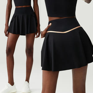 Falda de Tenis Aoyema Personalizada de Alta Calidad para Mujer, de Cintura Alta, Secado Rápido, Transpirable para Yoga, Fitness, Deportes, Golf y Tenis - Product Image 4