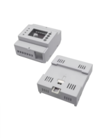 Boîtier en plastique ignifuge pour rail DIN, pour module de contrôle d'automatisation industrielle, boîtier électrique