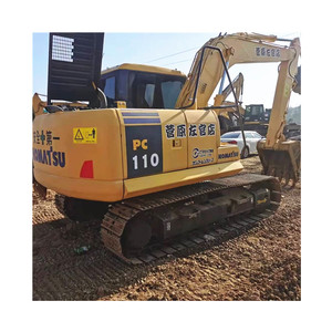 Excavadora Komatsu PC110 Usada, Pequeña Excavadora Komatsu 110 de Segunda Mano, 11 Toneladas en Buen Estado - Product Image 6