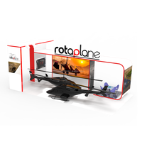 Stand d'exposition modulaire en aluminium pour salon professionnel, stand d'exposition pour voiture avec plateformes
