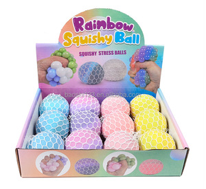 Pelota Antiestrés de Uva que Cambia de Color, Juguete Blandito Novedoso para Apretar, Juguete Sensorial para Niños y Adultos, Alivio de la Ansiedad - Product Image 3